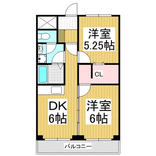 ルミナス【2階】の間取り