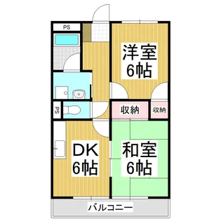 Surplus Two カシミール【1階】の間取り