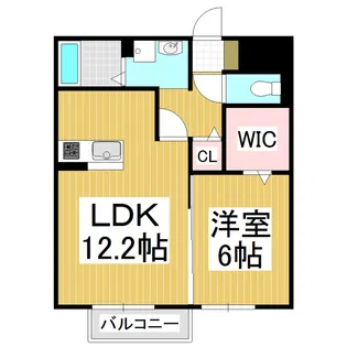グラン ラヴィール【1階】の間取り
