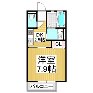 Climb【1階】の間取り
