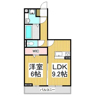 コンフォーティア箕輪 A棟【1階】の間取り