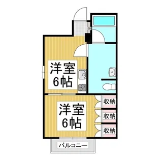 グランシャリオ【2階】の間取り