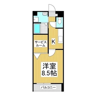 プランドールA【2階】の間取り