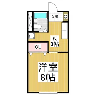 SYⅠ【1階】の間取り