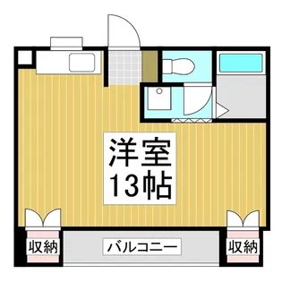 桜井マンション【2階】の間取り