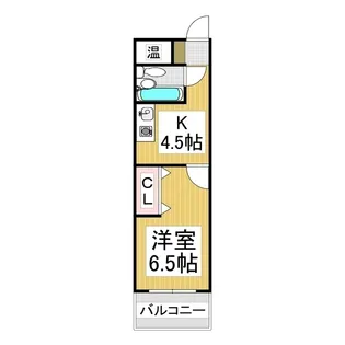 ハイム伊那インター【3階】の間取り