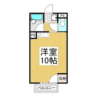 ハイツアネックスⅡ【1階】の間取り
