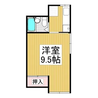 泉ハイツ【1階】の間取り