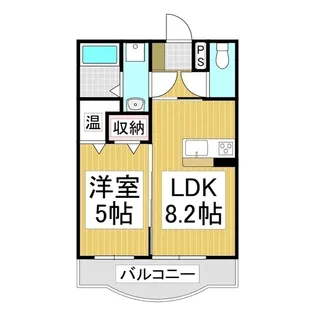mignonne【2階】の間取り