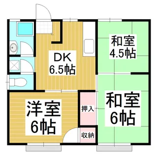 メゾンミヤザワ【1階】の間取り
