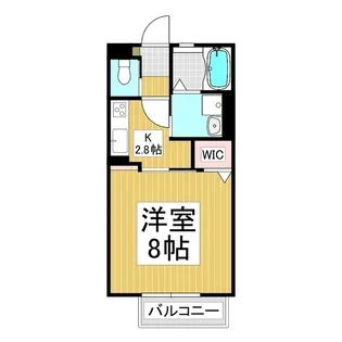 コンフォーティア伊那インターA棟【1階】の間取り