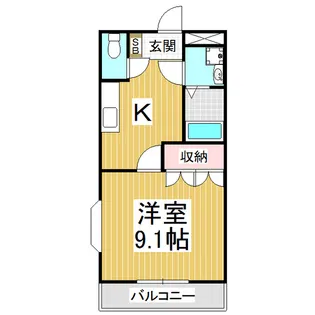 MKアトム65【1階】の間取り