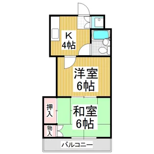 センチュリー【2階】の間取り