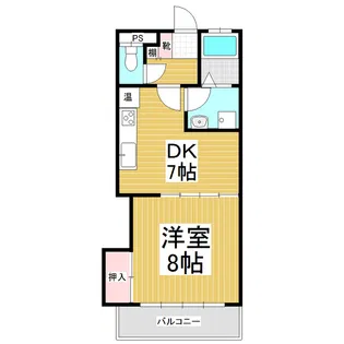 シェトワ江戸浜【3階】の間取り