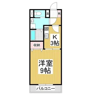 T・T・3ハイム【2階】の間取り
