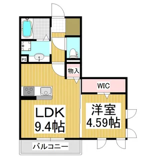 パストラル泉【3階】の間取り