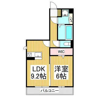 コンフォーティア駒ヶ根 A棟【1階】の間取り