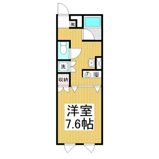 オオシタビル【5階】の間取り