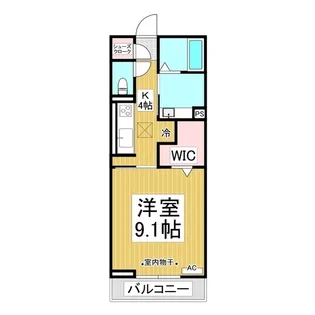 ジラソーレ雅【3階】の間取り