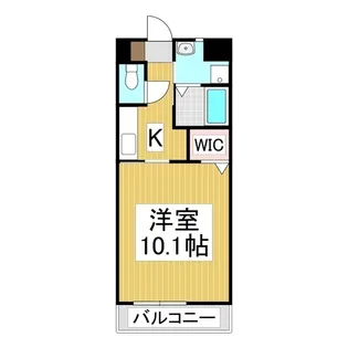 ラフィネ新井【1階】の間取り