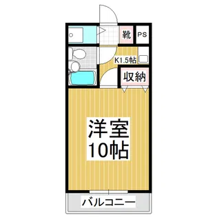 シェトワ鷹羽【2階】の間取り