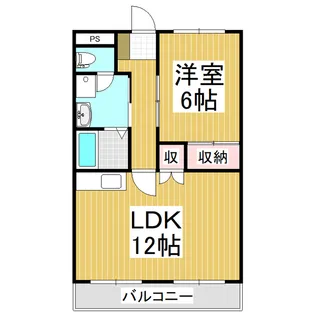 ソフィアケートカイト【4階】の間取り