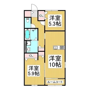 Ayla【2階】の間取り