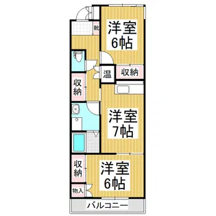 メゾン ド タキザワ【3階】の間取り