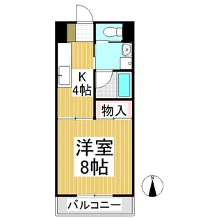 ハイツ太田C【2階】の間取り