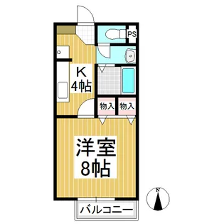 サープラス本郷【1階】の間取り
