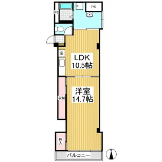 Sain K(1)【3階】の間取り
