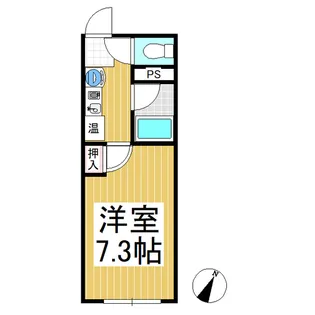 コーポ泉平【2階】の間取り