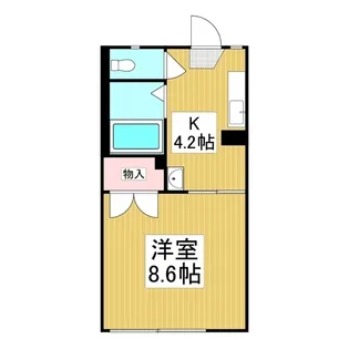 サンフレグランス東部(積和)【1階】の間取り