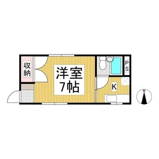 ビーナス【2階】の間取り