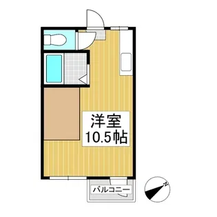 グリーンハウスイデⅠ【2階】の間取り