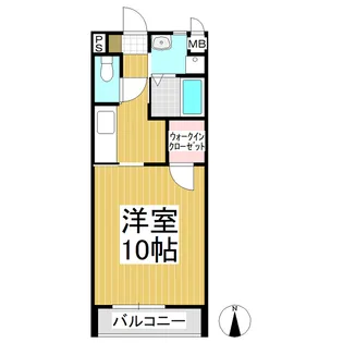 Sunpalace 花園【2階】の間取り