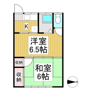 吉池アパート【2階】の間取り
