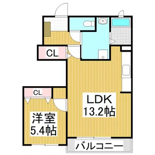 ミドルA【1階】の間取り