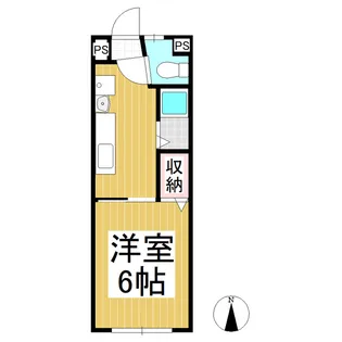 サクラハイツ(小諸市)【1階】の間取り