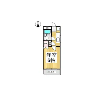 さかいコーポ【2階】の間取り
