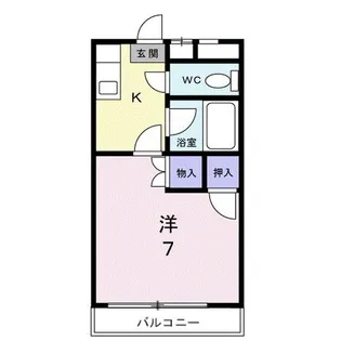 メゾンセシボンE【3階】の間取り