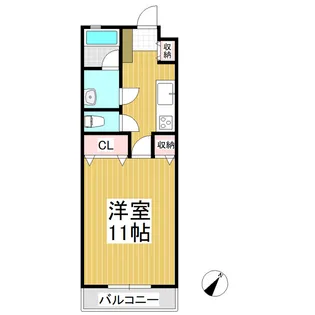 ネブローザ【1階】の間取り