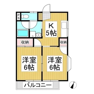 十基堂ハイツ【1階】の間取り