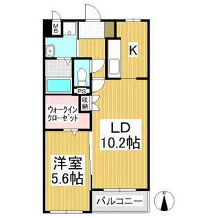 Raffine Solare【1階】の間取り