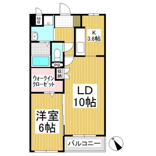 Persimmon C【2階】の間取り
