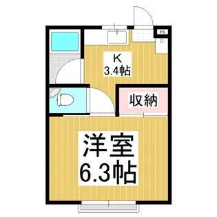 マイ・ルーム【2階】の間取り