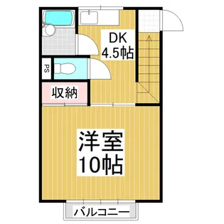 アピア・マツシマ【2階】の間取り