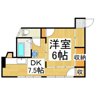 ただちやビル【2階】の間取り