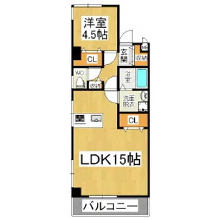 和泉町ビル【3階】の間取り