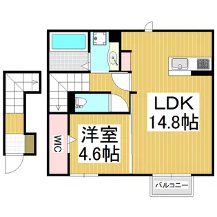 ポレポレハウス【2階】の間取り